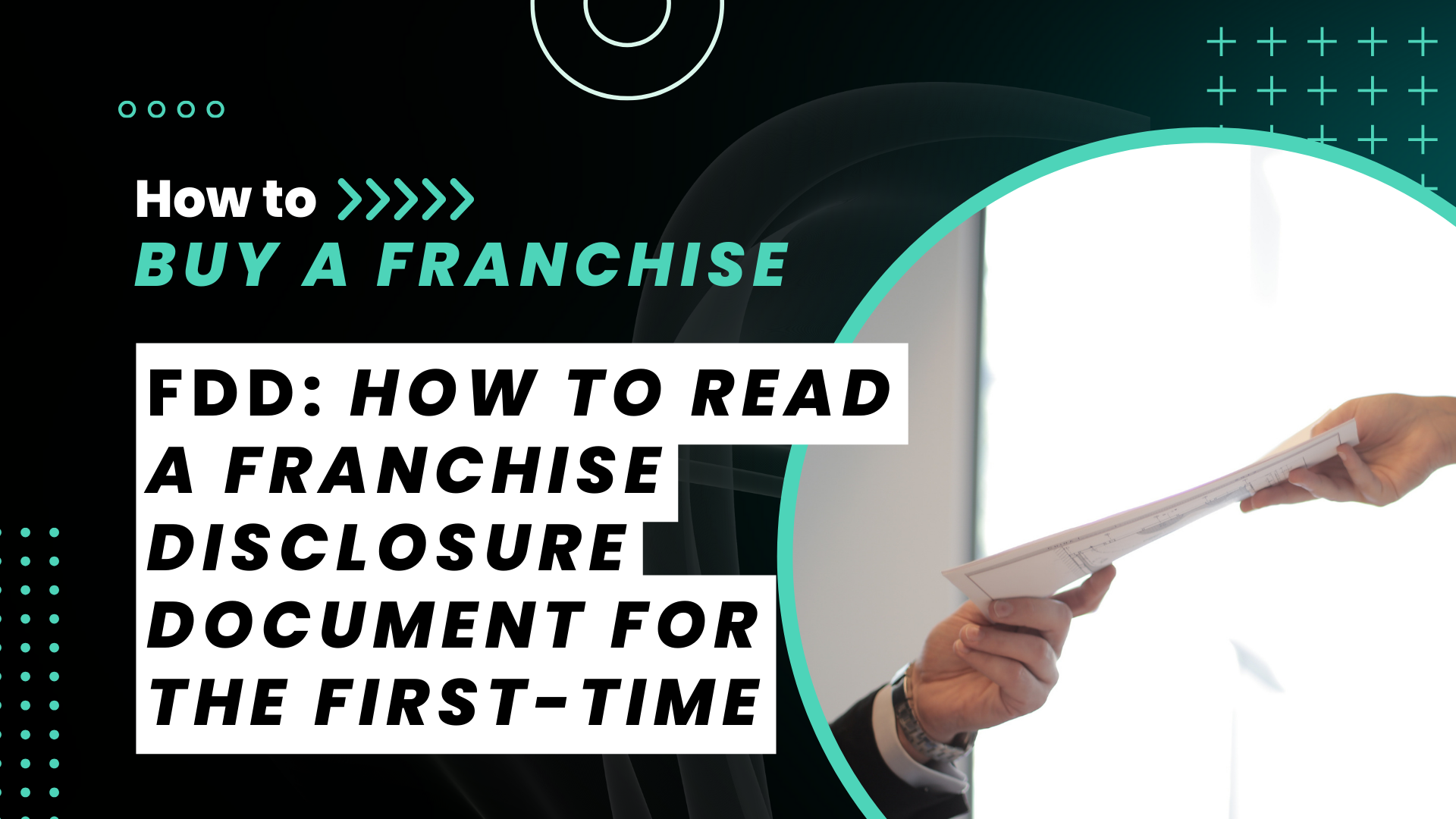 How to Read a Franchise Disclosure Document for the First Time ...